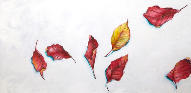 Fall remnant: leaf 2013